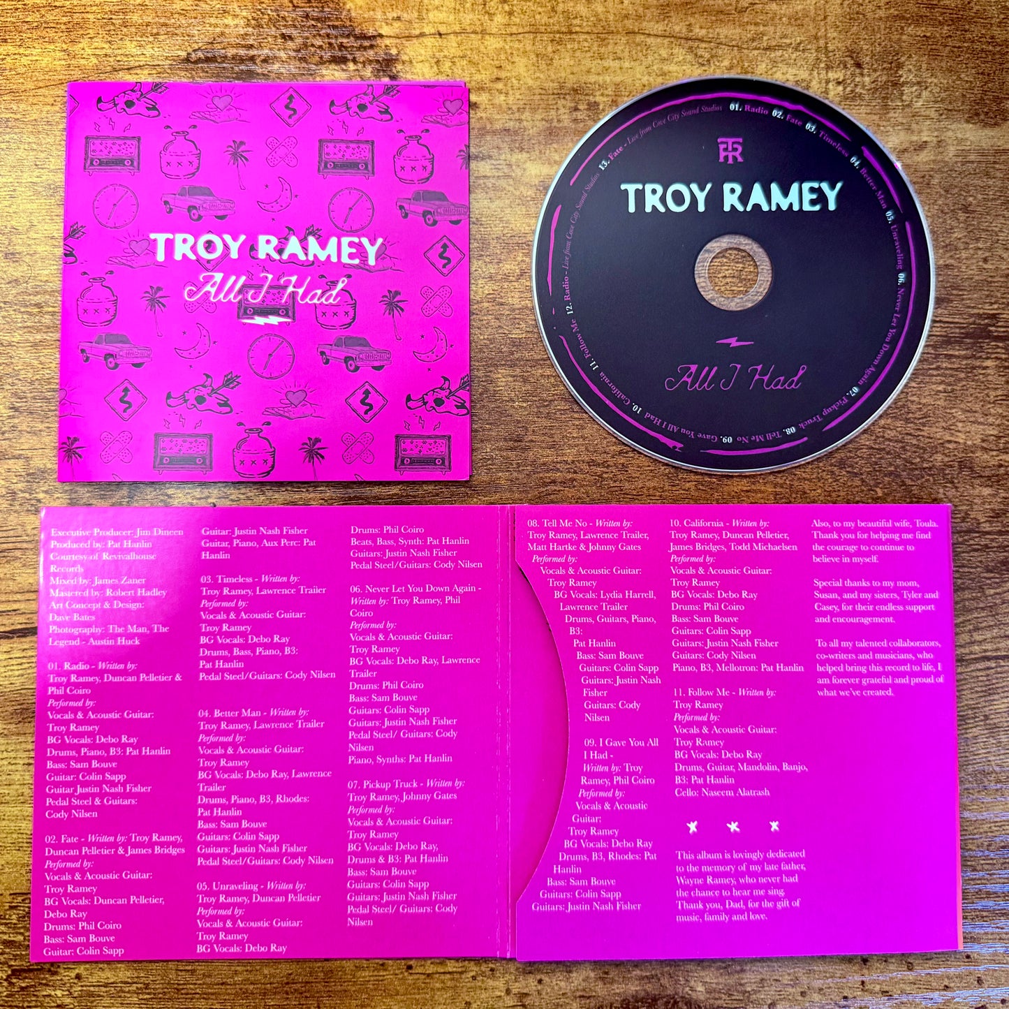ALL I HAD DELUXE, LIMITED EDITION CD - (Signed)