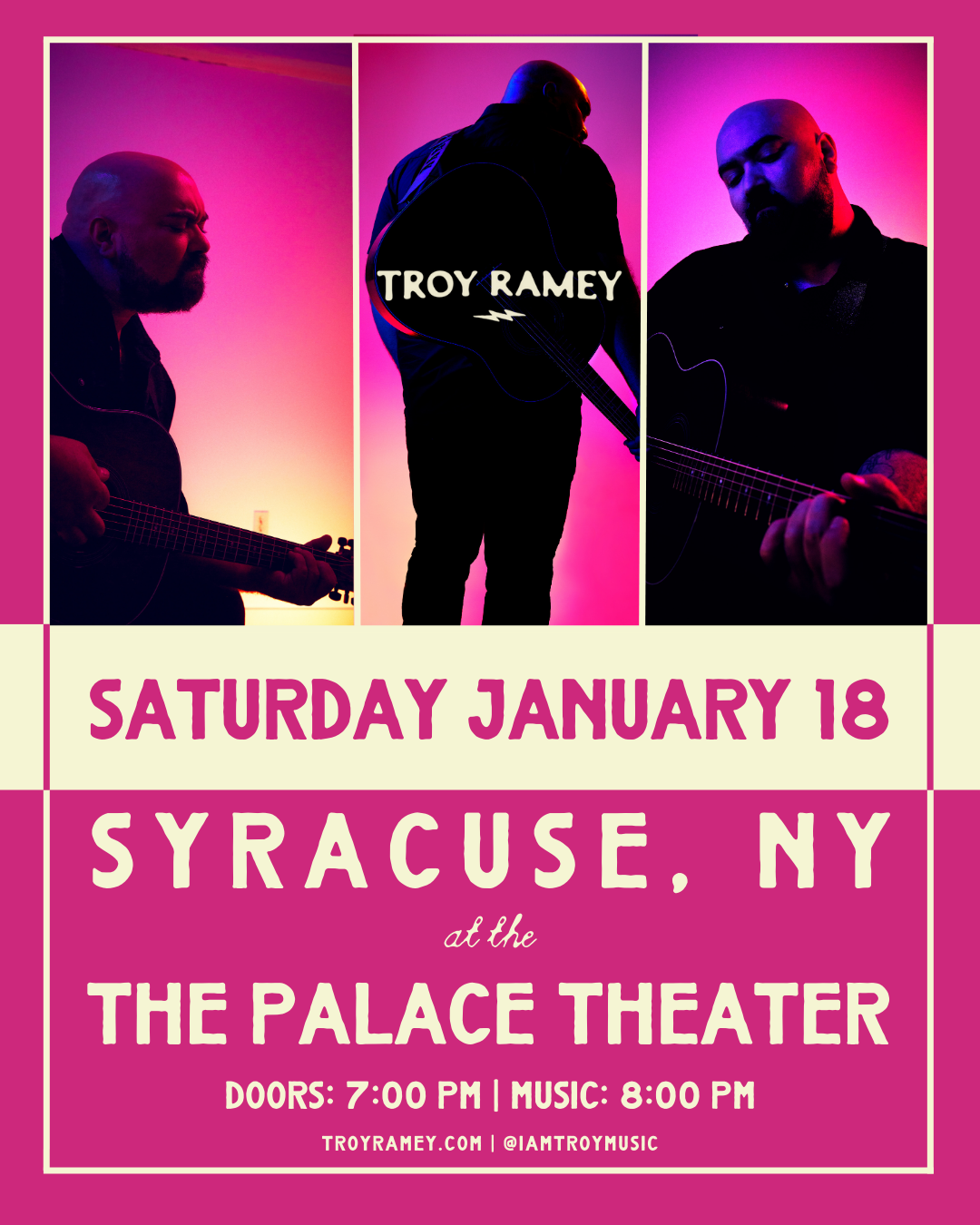 Troy Ramey - Live @ The Palace Theater - Syracuse, NY