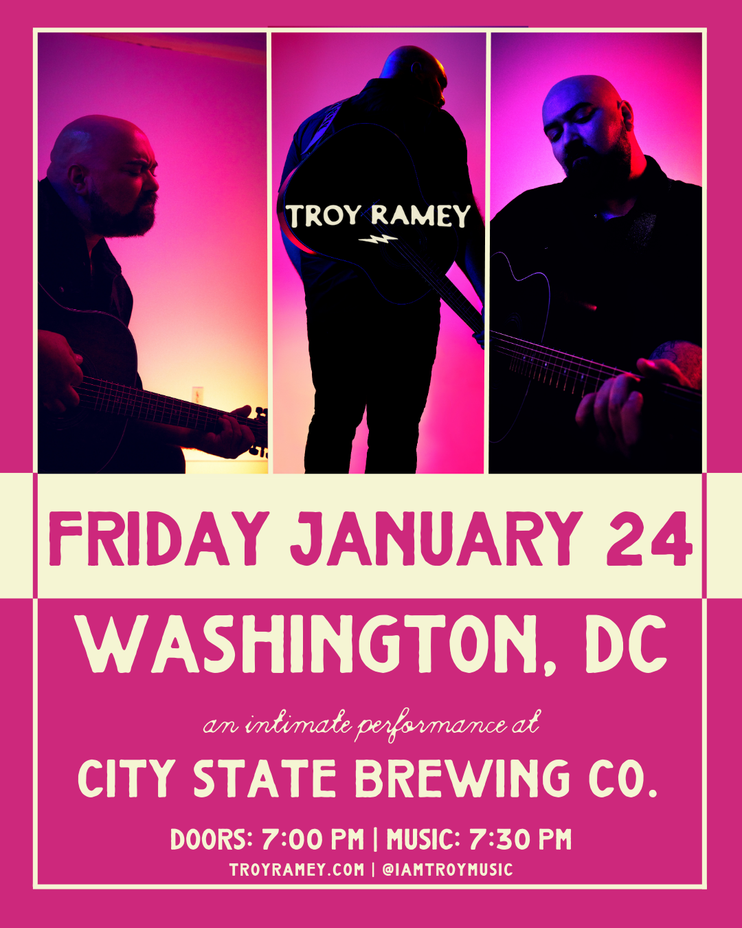 Troy Ramey - Live @ City State Brewing Co. - Washington, DC