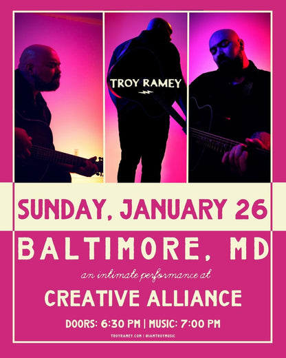 Troy Ramey - Live @ Creative Alliance - Baltimore, MD