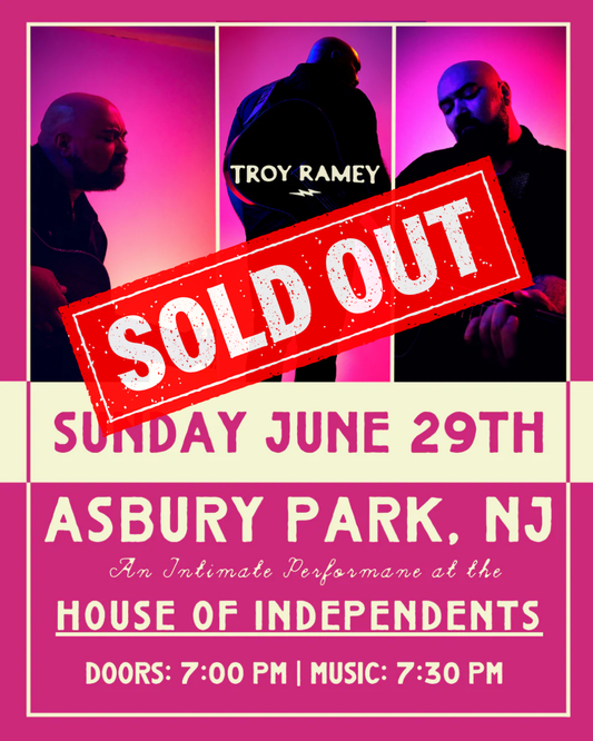 Troy Ramey - Live @ The House of Independents - Asbury Park, NJ