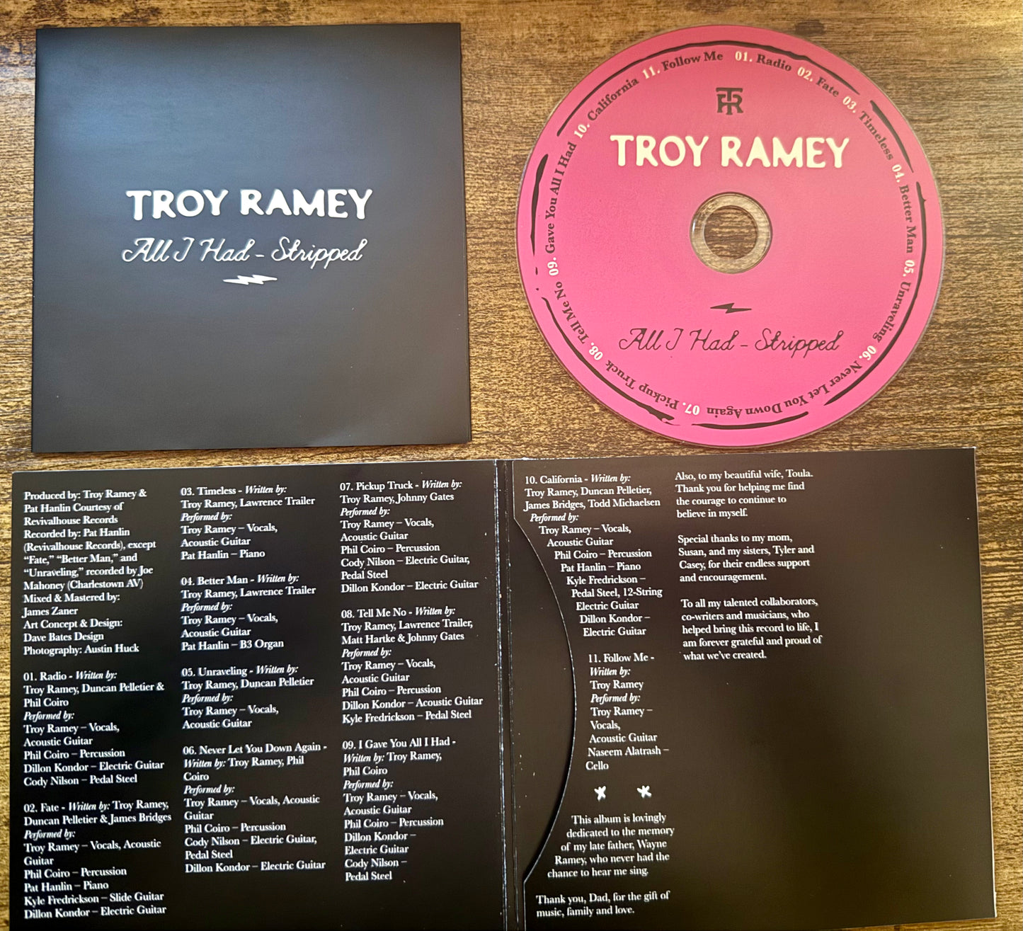 ALL I HAD- STRIPPED - CD